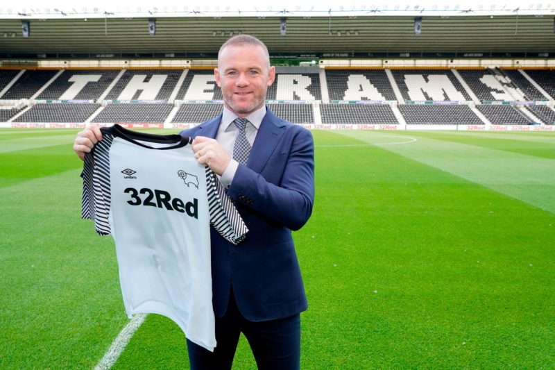 Foto: Wayne Rooney / Derby County Twitter Oficial