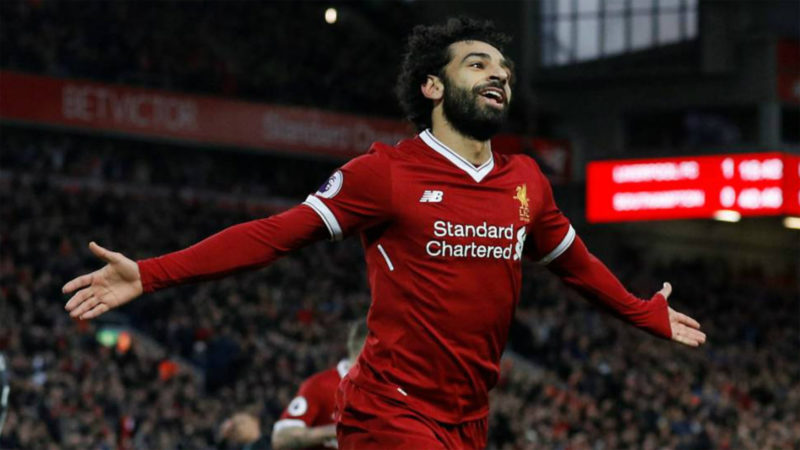 Foto: Mohamed Salah, del Liverpool / EFE