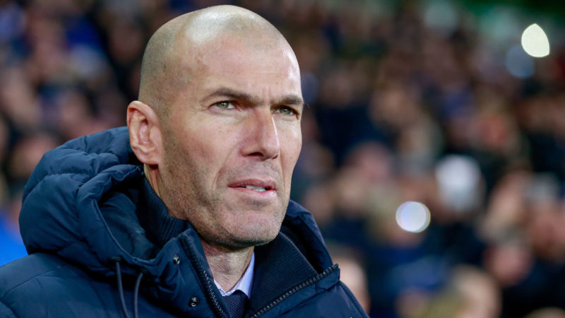 Zinedine Zidane, extécnico del Real Madrid