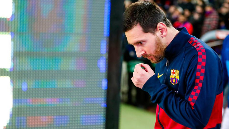 Foto: Lionel Messi, de Barcelona / Facebook Oficial