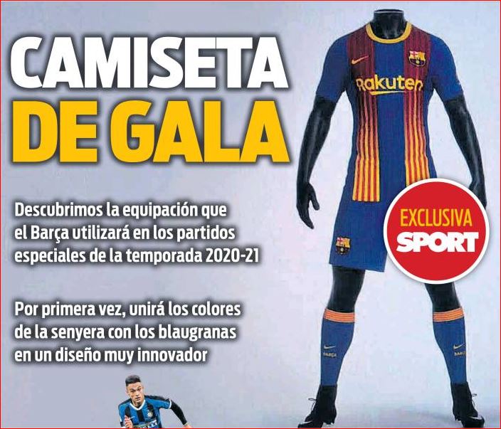 Se filtra nueva camiseta del Barcelona. Foto: Diario Sport.
