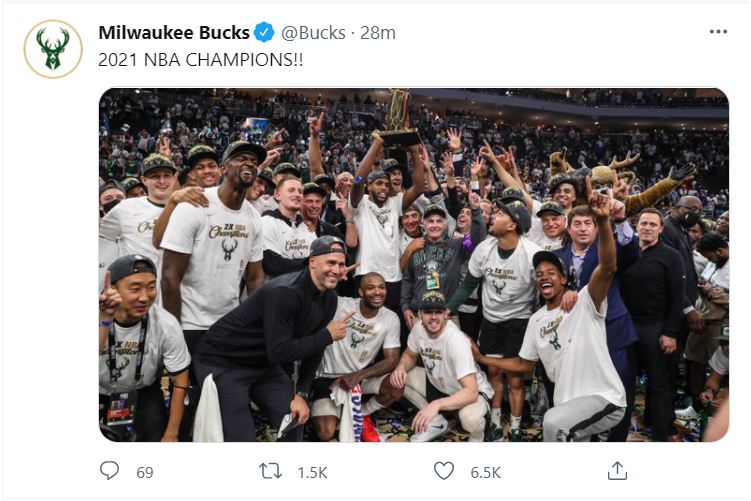 Bucks, campeones de la NBA