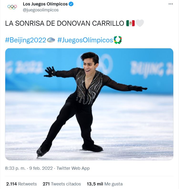 Donovan Carrillo, final de patinaje artístico sobre hielo, Beijing 2022