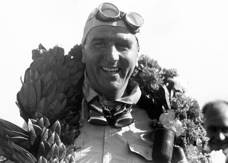 Giuseppe Farina, ganador del primer Gran Premio de Fórmula 1 en la historia