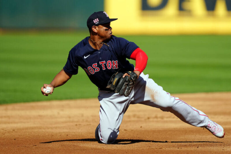 Rafael Devers, dominicano en Boston Red Sox