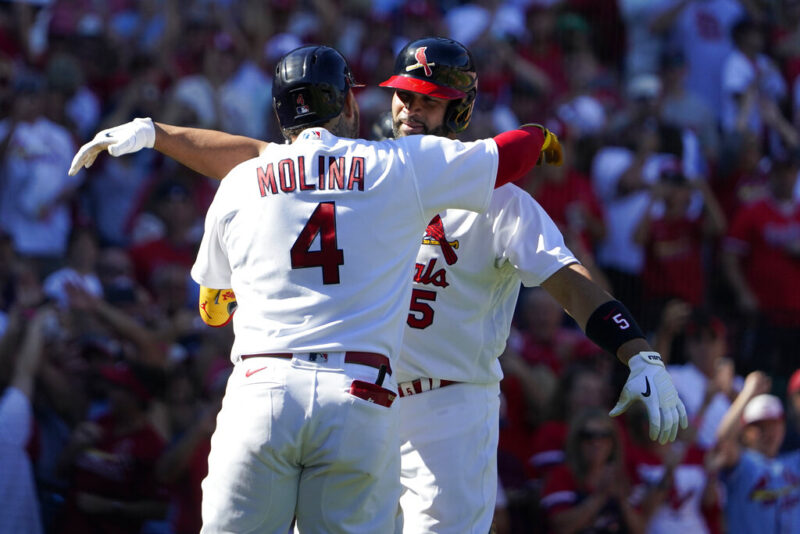 Pujols y Molina culminan una exitosa carrera con los Cardinals