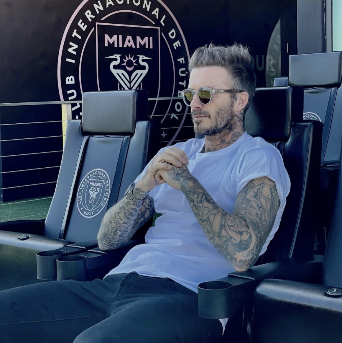 David Beckham recibió 'millones' el día que se hizo oficial la llegada de Messi al Inter Miami de la MLS. Foto: Facebook. David Beckham