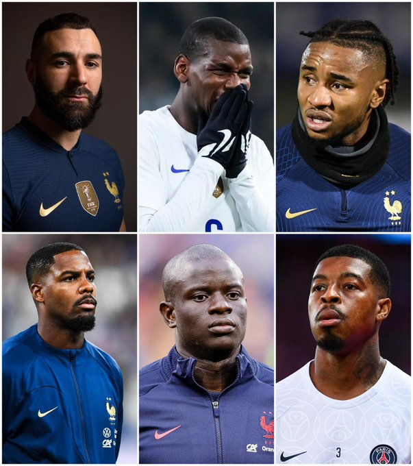 Francia ha tenido numerosas bajas por lesión previo a la Copa del Mundo de Qatar 2022.
