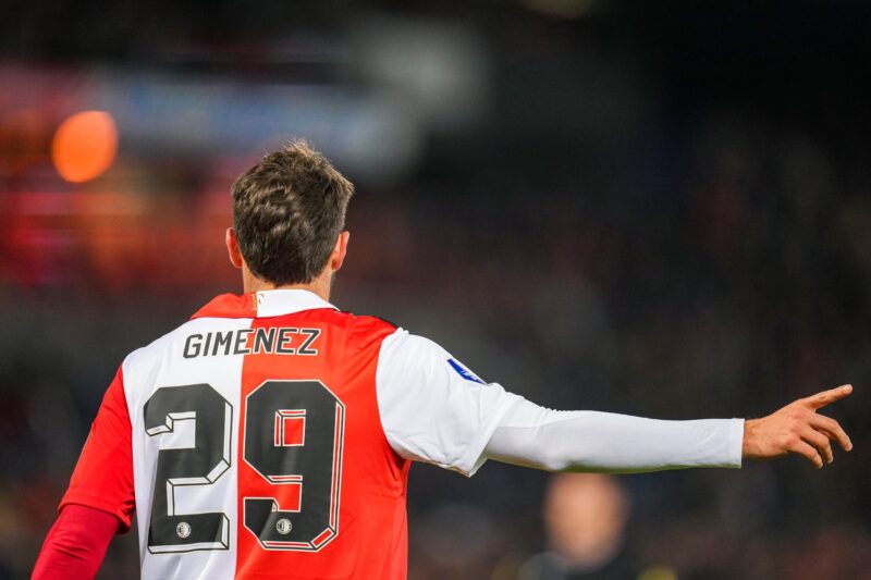 Giménez ha cosechado un gran porcentaje goleador con el Feyenoord.