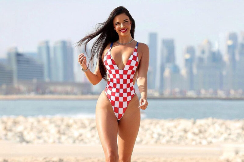 La "novia del Mundial" podrá acudir a alentar a Croacia en Qatar 2022 por última vez en el partido por el Tercer Lugar.