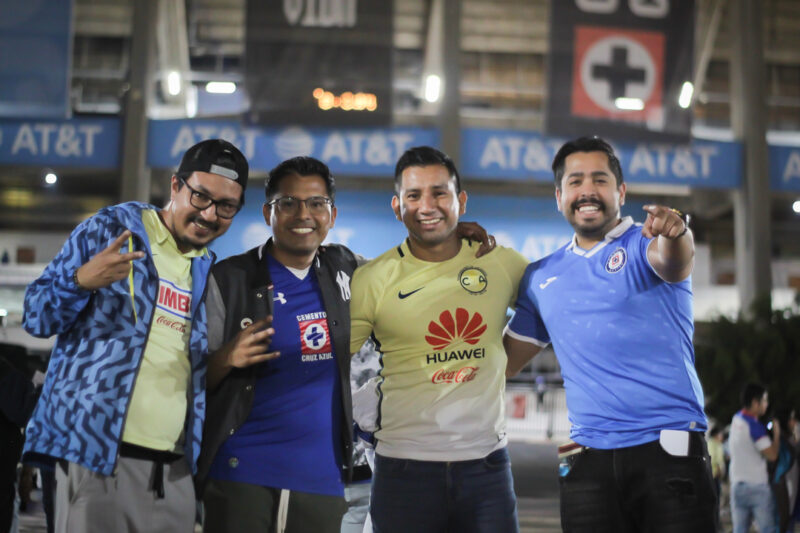 América contra Cruz Azul. Liga MX