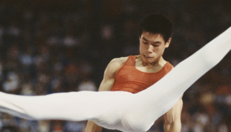 Li Ning. Olympics 1984. 