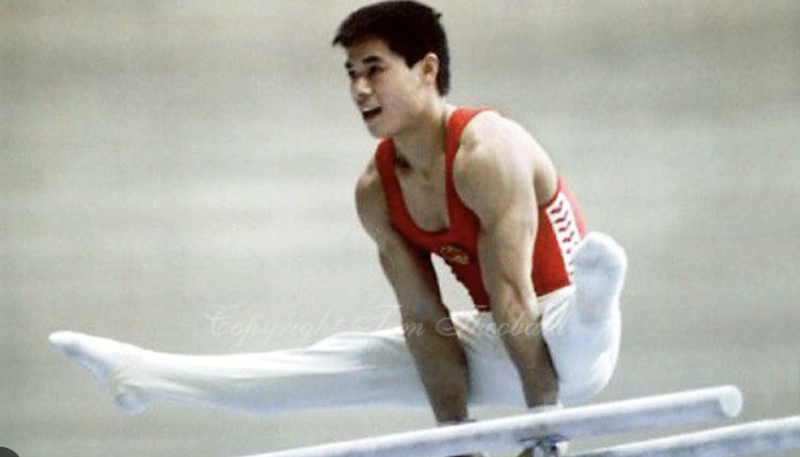 Li Ning. Olympics 1984. 