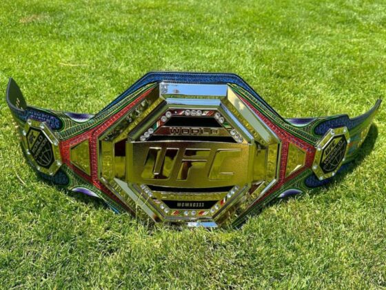 Unanimo Bets: ¡Las mejores apuestas para la UFC 316! Yair Rodríguez recibió un especial regalo con el cinturón réplica de su título de UFC. Foto: Instagram @panteraufc