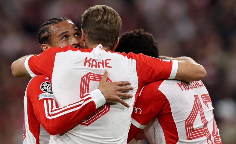 Bayern Munich con Harry Kane golea al Manchester United