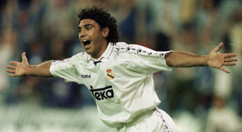 Hugo Sánchez. Real Madrid.