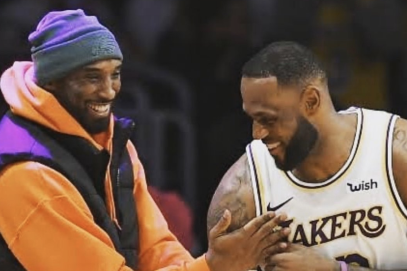 LeBron James y Kobe Bryant