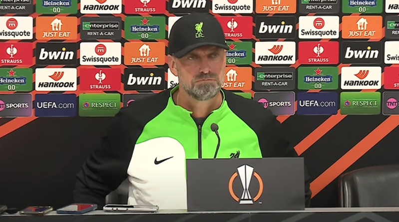 ¡Conmovedor! Jürgen Klopp se despide del Liverpool con video emotivo UEFA Europa League press conference | Liverpool vs Union SG (Foto: Captura de pantalla YouTube Liverpool FC)