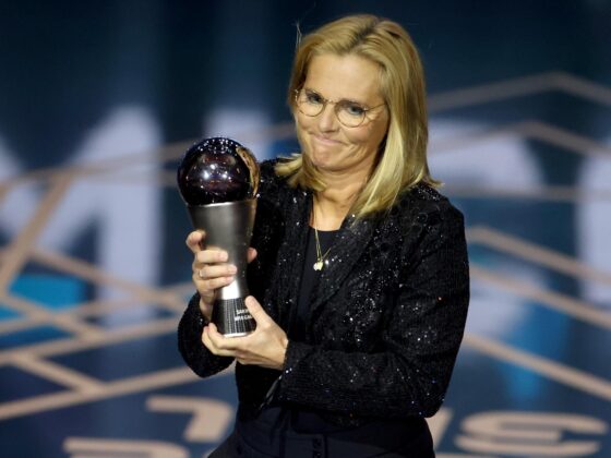 The Best: Sarina Wiegman mejor entrenadora por cuarta ocasión Sarina Wiegman