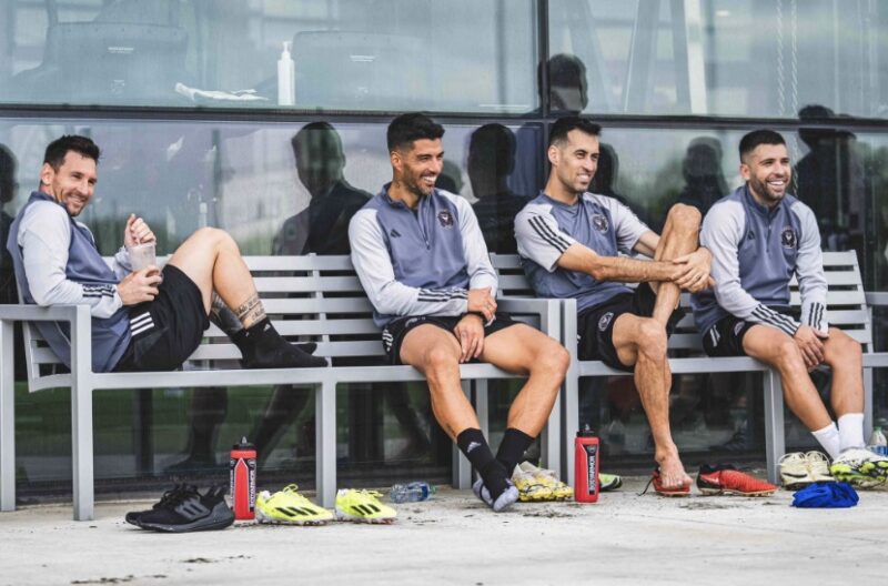 Luis Suárez ya entrena con Messi y compañía en el Inter Miami