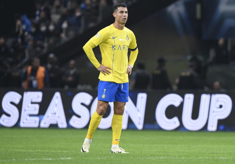 Cristiano Ronaldo y sus gestos tras perder la Riyadh Cup