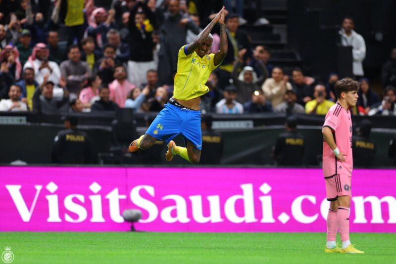 Al Nassr sin CR7 destroza al Inter Miami de Lionel Messi