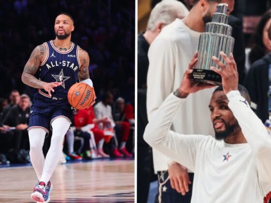 Damian Lillard se corona MVP en el All-Star Game NBA Damian Lillard se corona MVP en el All-Star Game NBA