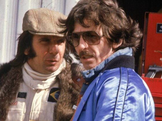 George Harrison y su amistad con Emerson Fittipaldi George Harrison y su amistad con Emerson Fittipaldi