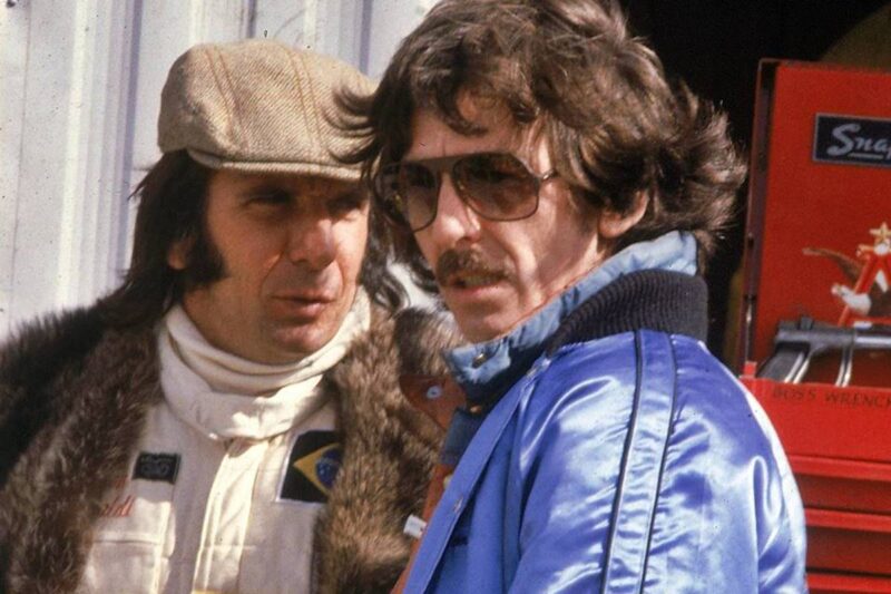 George Harrison y su amistad con Emerson Fittipaldi George Harrison y su amistad con Emerson Fittipaldi