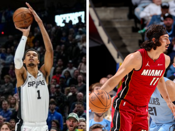 La química de Jaime Jáquez y ‘Wemby’ en Rising Stars La química de Jaime Jáquez y ‘Wemby’ en Rising Stars