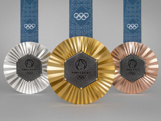 Las medallas olimpicas llevarán un fragmento de la Torre Eiffel Las medallas París 2024 llevarán un fragmento de la Torre Eiffel