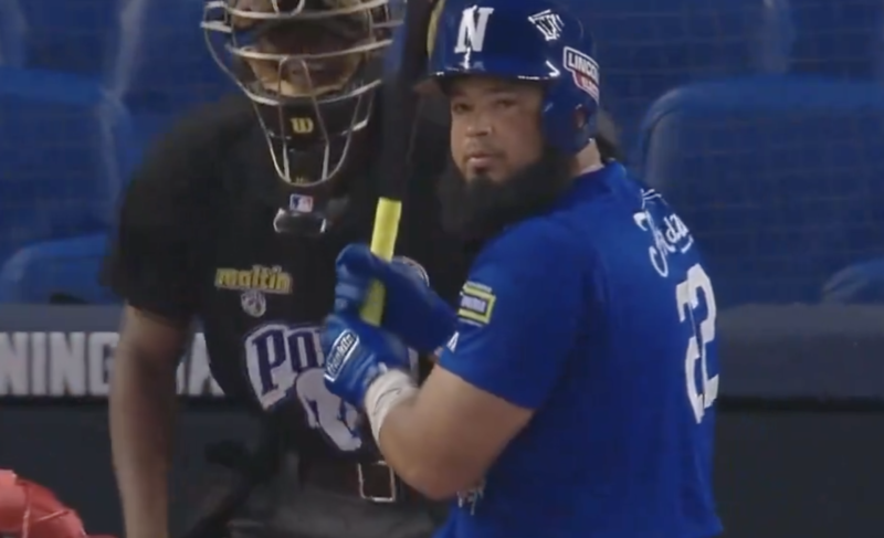 Nicaragua y su histórica carrera en la Serie del Caribe 2024 Cheslor Cuthbert produjo la primera carrera de Nicaragua en una Serie del Caribe