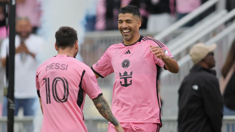 ¡Nuevo récord! 40 Jugadores de la MLS estarán en la Copa América 2024 Lionel Messi y Luis Suárez con el Inter Miami. (FOTO: @MLS)