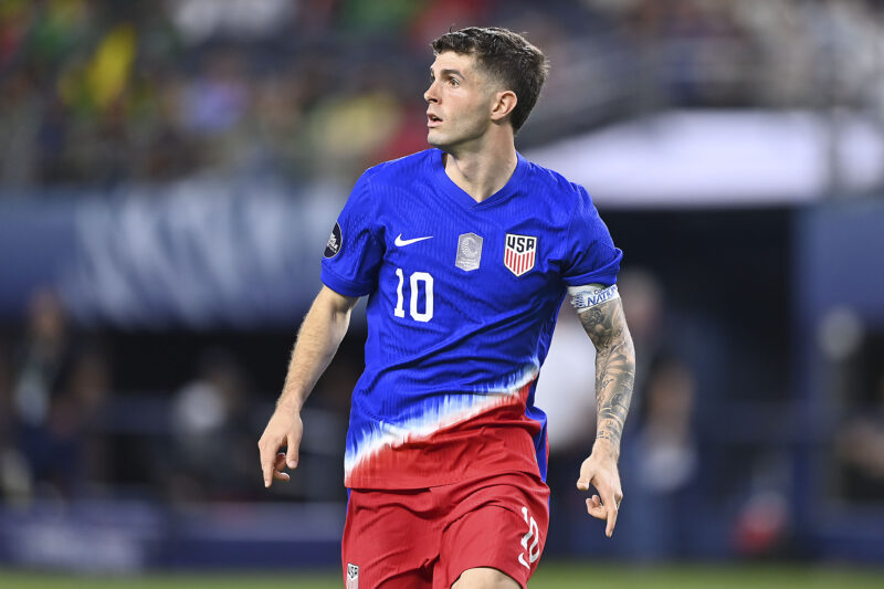 Christian Pulisic from the United States