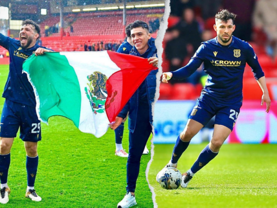 Antonio Portales; el mexicano se estrena como goleador en Europa El defensa central del Dundee FC, Juan Antonio Portales se estrena como goleador en Europa.(Fotos: 'Instagram' @antonioportales)