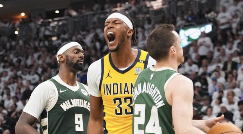 ¡Serie empatada! Los Bucks de Antetokounmpo perdieron frente a Pacers ¡Serie empatada! Los Bucks de Antetokounmpo perdieron frente a Pacers