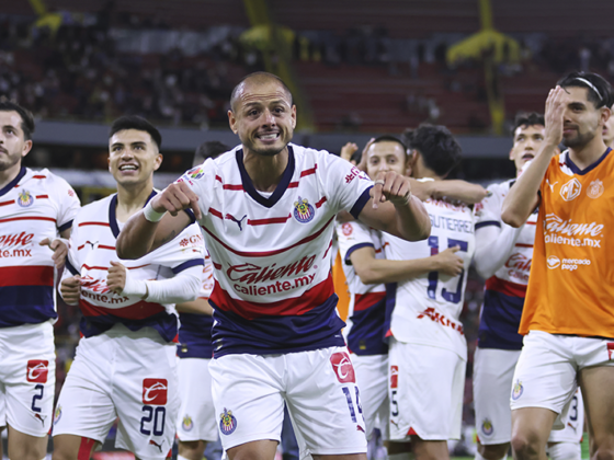 "No platico con el Chicharito para que meta goles": Dreyfus Chicharito Hernández en la jornada 17 del torneo Clausura 2024 de la Liga BBVA MX, entre los rojinegros del Atlas y Chivas rayadas de Guadalajara, realizado en el estadio Jalisco.
