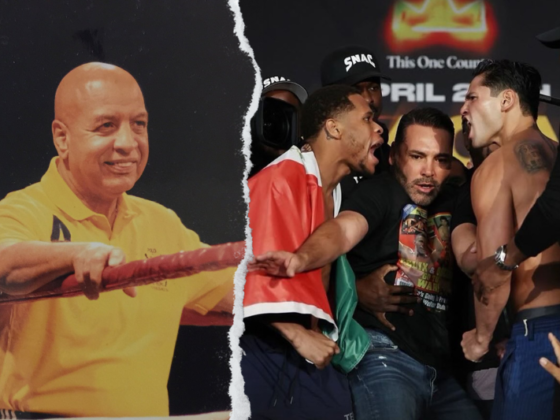 Joe Cortez predicts on Devin Haney vs Ryan García Joe Cortez predicts the Haney vs García fight. (Images: 'X' Joe Cortez / Ryan García)