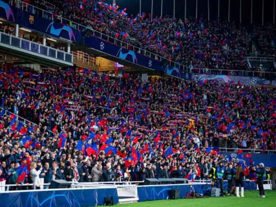 Unanimo Breves: refuerzan la seguridad para duelo de Champions Estadio Olímpico Lluís Companys de Montjuïc