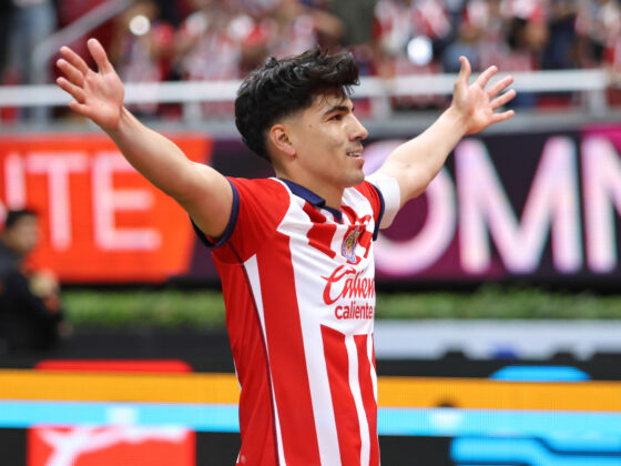 Chivas 1-0 Santos Laguna: Estadísticas, resumen y resultado Guadalajara, Jalisco a 6 de Abril del 2024. , durante el partido correspondiente a la jornada 14 del torneo Clausura 2024 de la Liga BBVA MX, entre las Chivas rayadas de Guadalajara y los camoteros del Puebla F.C, celebrado en el estadio Akron. Foto: Imago7/ Juan Carlos Núñez Cubeyro.