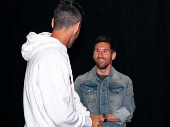 Messi ovacionado en visita por el partido Miami Heat – Boston Celtics Messi ovacionado en visita por el partido Miami Heat – Boston Celtics