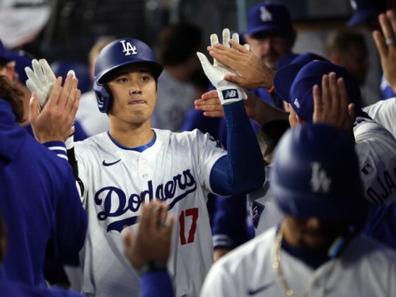 Top 5: Los mejores registros que dejó la temporada regular de la MLB Shohei Ohtani, Los Angeles Dodgers. (Foto: EFE)