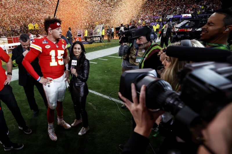 Imagen de archivo. EFE/EPA/JOHN G. MABANGLO -Patrick Mahomes aparece entre las 100 personas más influyentes de la revista Time