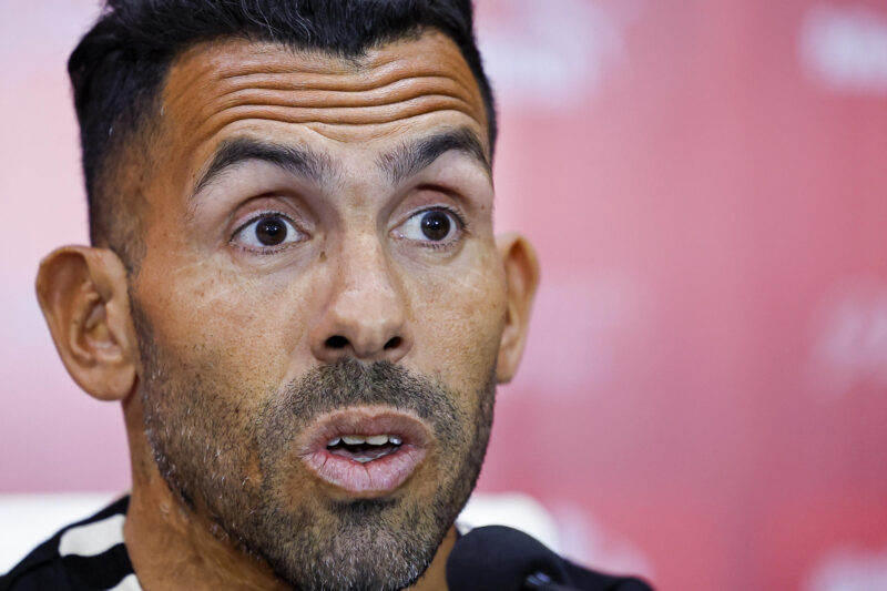 Carlos Tevez, exseleccionado argentino