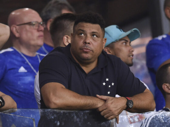 Criticada gestión de Ronaldo como presidente del Real Valladolid Fotografía de archivo de Ronaldo Nazário en un partido del torneo Brasileirao serie B entre Cruzeiro y Vasco da Gama. EFE/Yuri Edmundo