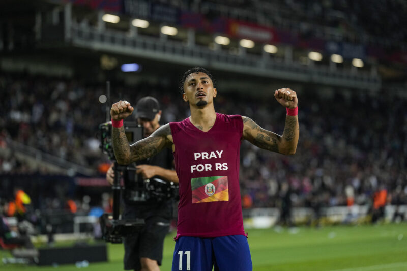 Barcelona segundo lugar gracias a Lamine y Raphinha Barcelona segundo lugar gracias a Lamine y Raphinha