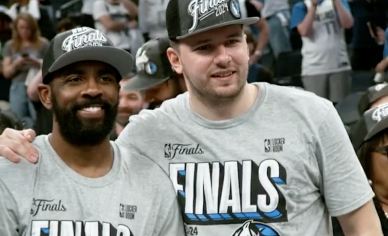 ¡Los Dallas Mavericks de Luka Dončić clasifican a las Finales de NBA! Dallas Mavericks campeones de la NBA (via X: @NBA)