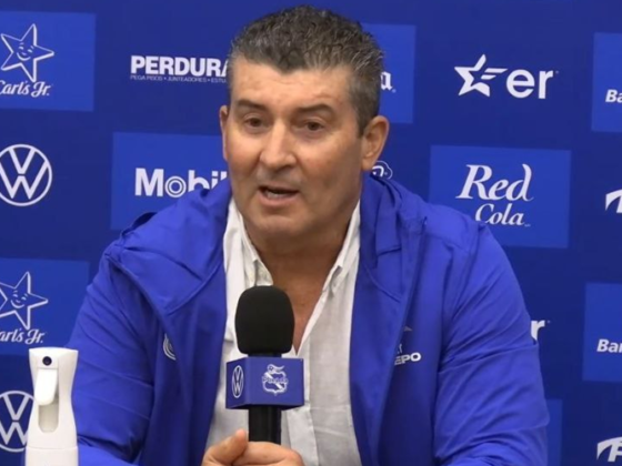 Chepo de la Torre, nuevo estratega del Club Puebla Chepo de la Torre, durante su presentación como técnico del Club Puebla de cara al Torneo Apertura 2024