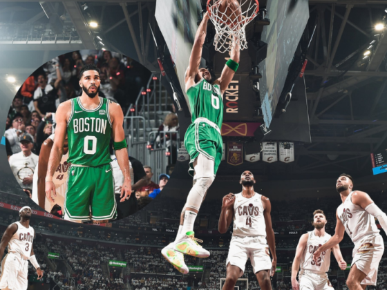 Jayson Tatum devuelve a los Celtics la ventaja frente a los Cavaliers Jayson Tatum con los Celtics ante los Cavaliers. (Fotos: 'X' Boston Celtics)