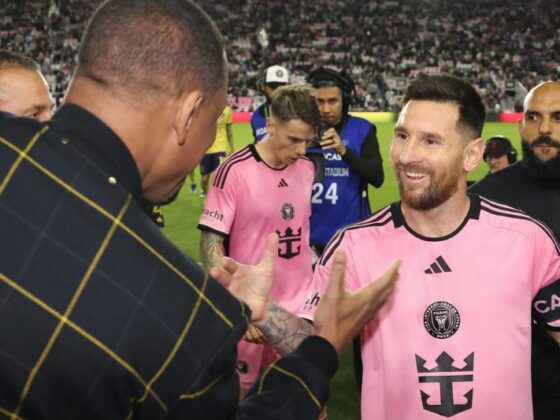 Lionel Messi y Will Smith se reúnen antes del estreno de Bad Boys Lionel Messi y Will Smith se reúnen antes del estreno de Bad Boys